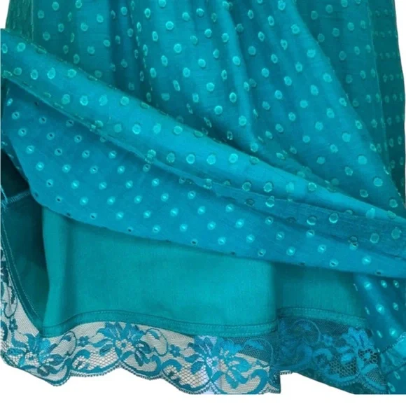 Anthropologie Moulinette Soeurs “Behind the Clouds” Swiss Dot Ruffle Dress 4 - Picture 7 of 10